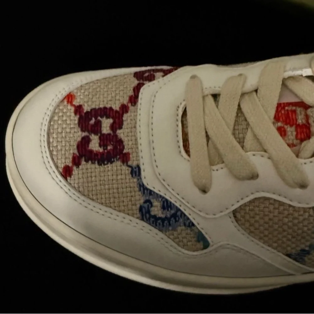 New in box Authentic Gucci Women’s Multicolor GG Canvas Sneakers Women 11